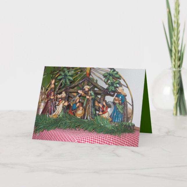 Festividades Cartão de Natal/Jesus (Frente)