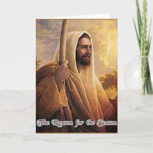 Festividades Cartão de Natal Jesus