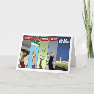 Festividades Cartão de Natal "Joy TO the World"
