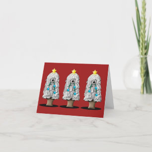 Festividades Cartão de Natal KiniArt Komondor