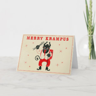 Festividades Cartão de Natal - Krampus
