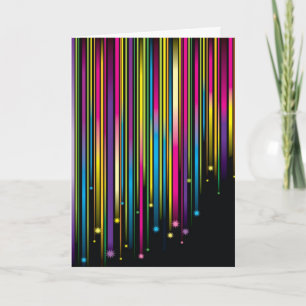 Festividades Cartão de Natal LGBT Rainbow Sparkle
