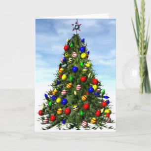 Festividades Cartão de Natal Meia-espirituoso — Engraçado