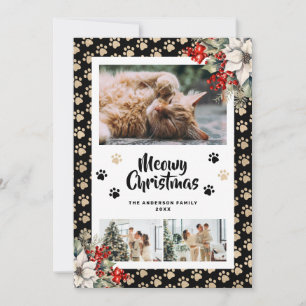 Festividades Cartão de Natal Meowy Botânico de Ouro Preto