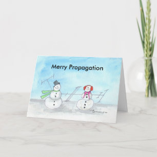 Festividades Cartão de Natal MerryPropagation