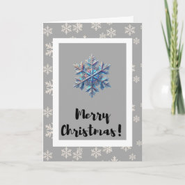 Festividades Cartão de Natal Minimalista Moderno