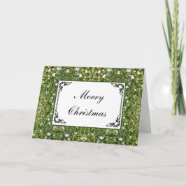 Festividades Cartão de Natal MistletoBerries