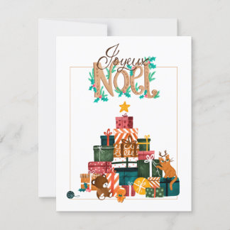 Festividades Cartão de Natal - Montanha Presente