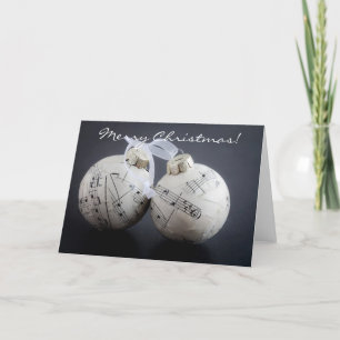 Festividades Cartão de Natal Musical