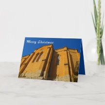 Cartão de Natal Nazaré da Igreja Cristo Anglicana