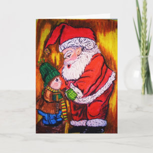 Festividades Cartão de natal NICK SANTO ANTIGO