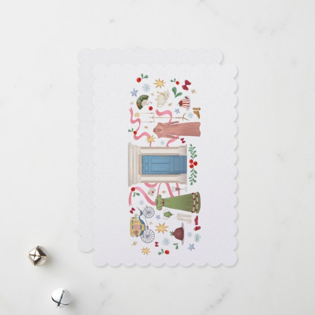 Festividades Cartão de Natal no Randalls Flat (Frente/Verso In Situ)