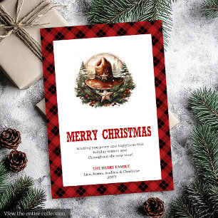 Festividades Cartão de Natal ocidental com arte de crachá de xe