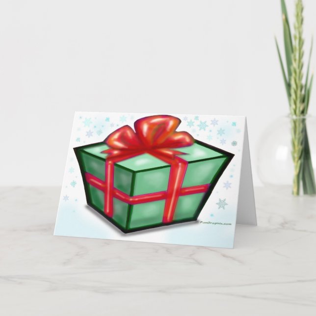 Festividades Cartão de Natal Pacote (Frente)