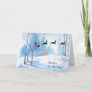 Festividades Cartão De Natal, Papais noeis A Caminho