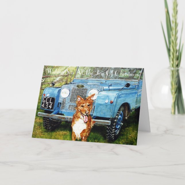 Festividades Cartão de Natal para Amigos do Agricultor (Frente)