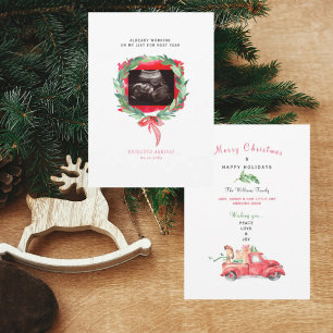 Festividades Cartão de Natal para Caminhão Ultrassônico Digital