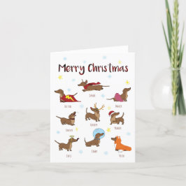 Festividades Cartão de Natal para Canina