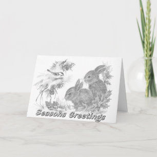 Festividades Cartão de Natal para Colorir Adulto