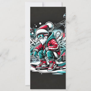 Festividades Cartão de Natal para Grafites Gangster legal