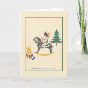 Festividades Cartão de Natal para Karácsonyi húngaro