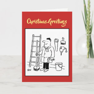 Festividades Cartão de Natal Para Manipulador De Trabalho Odd