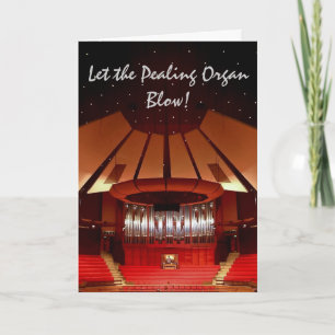 Festividades Cartão de Natal para o órgão da Câmara Municipal d