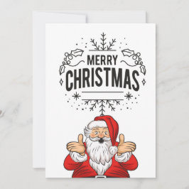 Festividades Cartão de Natal para papais noeis