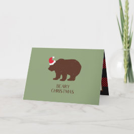 Festividades Cartão de Natal para Papais noeis Russos com Flore