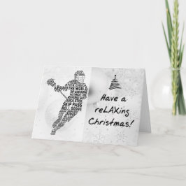 Festividades Cartão de Natal para Tipeografia do Jogador de Lac