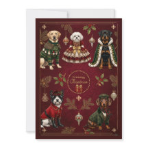 Cartão de Natal Pawsome