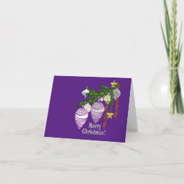 Festividades Cartão de Natal Pequeno, 10cm x 14cm Doblado