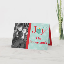 Festividades Cartão de Natal Personalizado