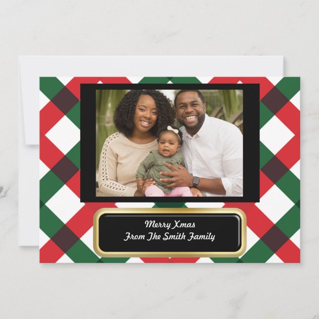 Festividades Cartão de Natal Personalizado de Amor e Fé (Frente)