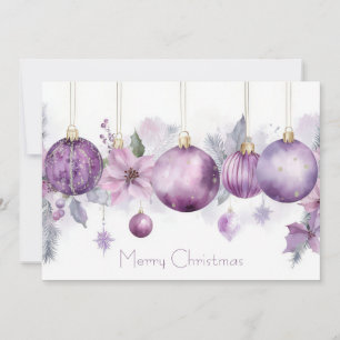 Festividades Cartão de Natal personalizado festivo