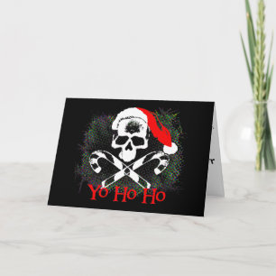 Festividades Cartão de Natal Pirata