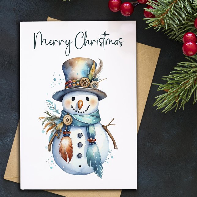 Festividades Cartão de Natal Plano (Criador carregado)