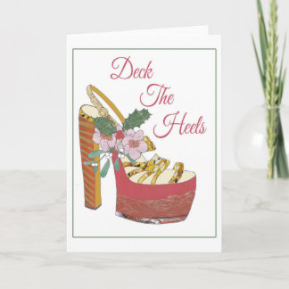 Festividades Cartão de Natal. Plataforma os saltos. Sapata do