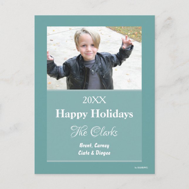 Festividades Cartão de Natal Qualquer Cartão Postal A Cor - HAM (Frente)