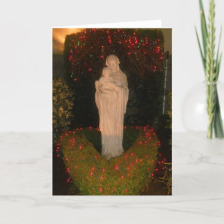 Festividades Cartão de natal religioso