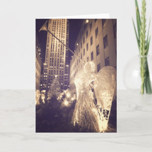 Festividades Cartão de Natal - Rockefeller Center - Nova York