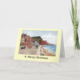 Festividades Cartão de Natal - Sidmouth, Devon
