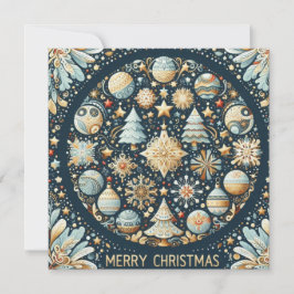 Festividades cartão de natal simples