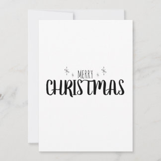 Festividades Cartão de Natal simples e elegante