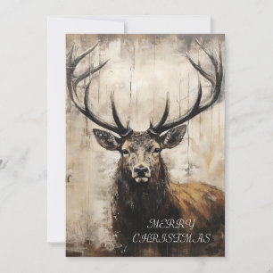 Festividades Cartão de Natal Stag