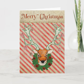 Festividades Cartão de Natal Stag