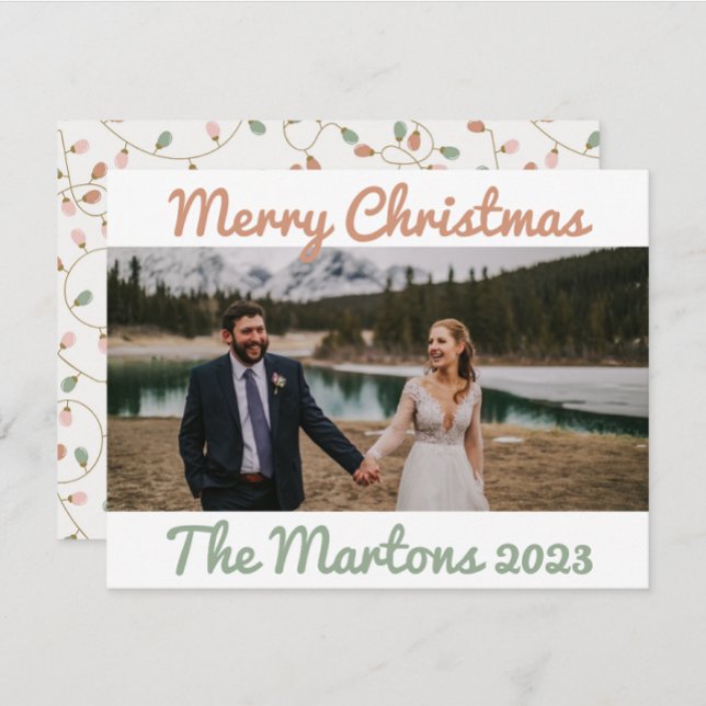 Festividades Cartão de Natal String de Luzes (Criador carregado)