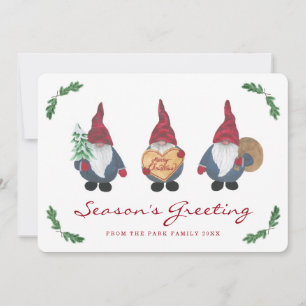 Festividades Cartão de Natal Tomten