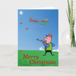 Festividades Cartão de Natal Trapshooter