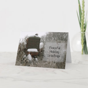 Festividades Cartão de Natal Trator: Pacote